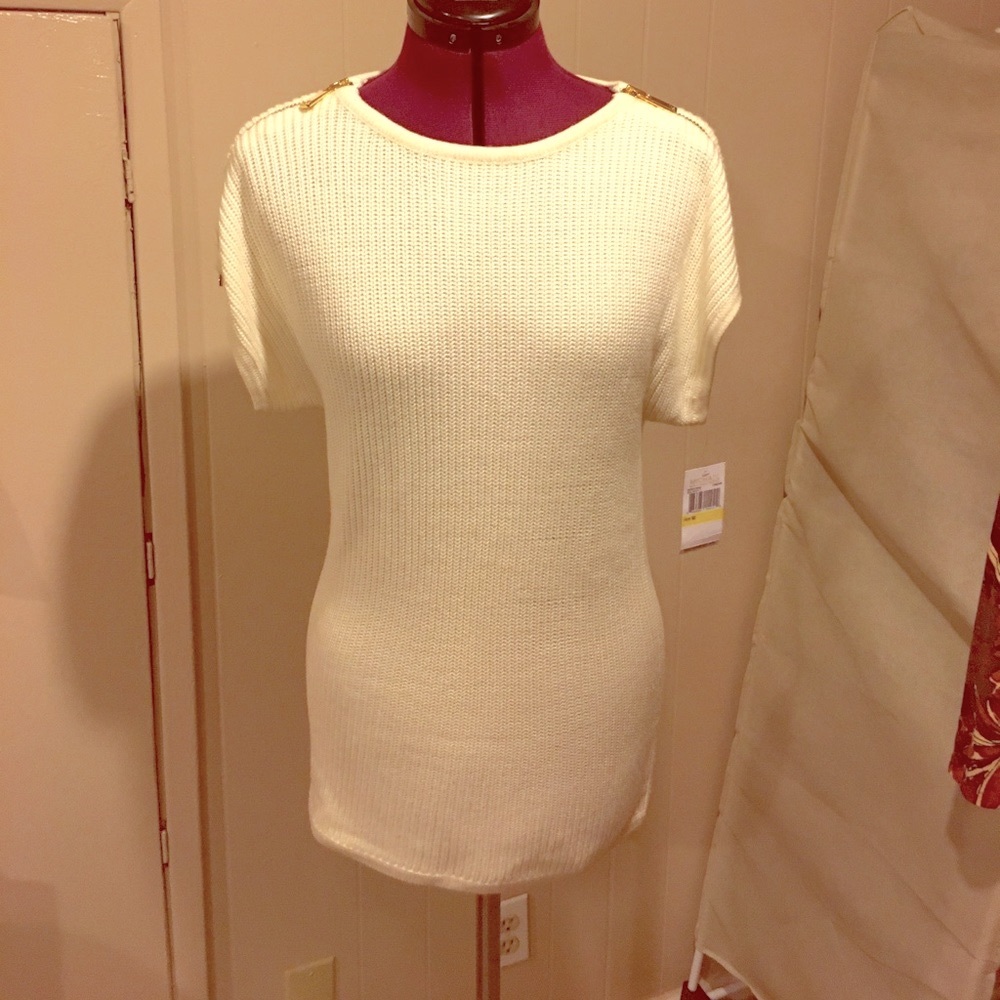 MICHAEL by Michael Kors Cream Sweater